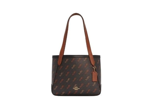 COACH Horse And Carriage Tote – Gold Black (ORIGINAL)
